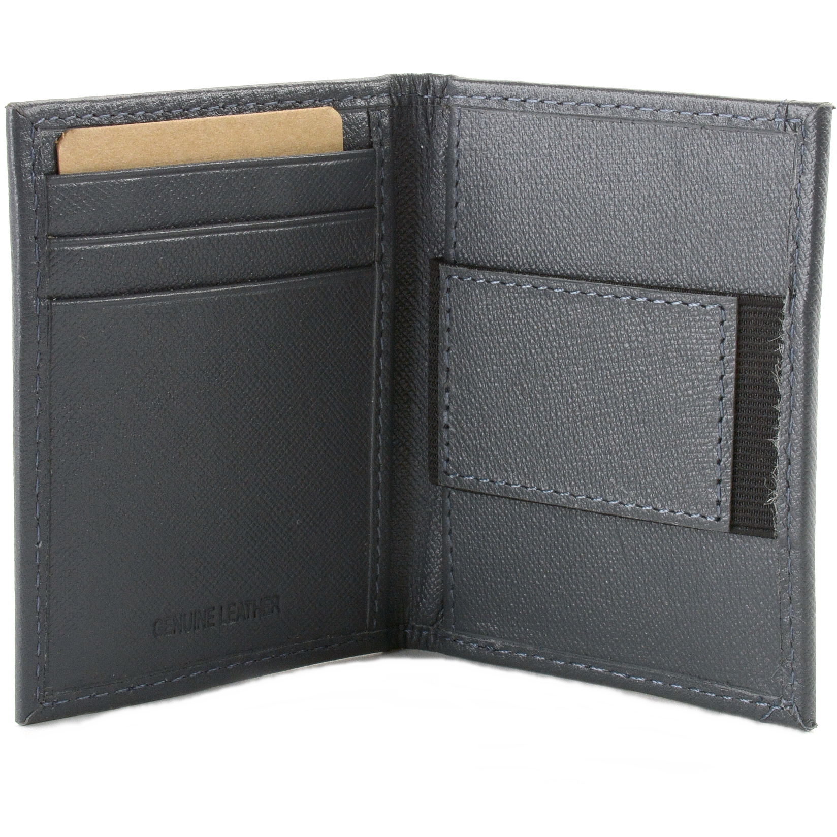 Hammer Anvil RFID Blocking Men's Minimalist Wallet Leather Money Clip